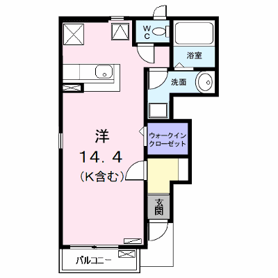 シャローム岩塚 101【管理NO：1-011981801-01010】 ★家具家電は申し込み後に搬入します★ ★2026年11月中旬入居可能★の外観画像