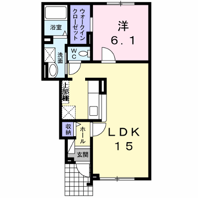 グランボヌールⅠ 102【管理NO：1-017638701-01020】 ★家具家電は申し込み後に搬入します★ ★2026年12月中旬入居可能★の外観画像