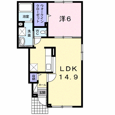 カーサ・ブリーゼ 104【管理NO：1-017319501-01040】 ★家具家電は申し込み後に搬入します★の外観画像