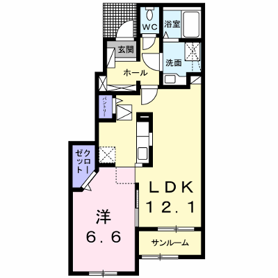 リゼール・ド・レ・ミュＥ館 103【管理NO：1-022350402-01030】 ★家具家電は申し込み後に搬入します★ ★2026年11月中旬入居可能★の外観画像