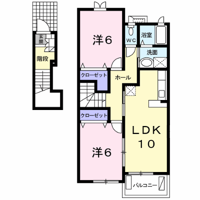 アースリバーＣ 202【管理NO：1-014250603-02020】 ★家具家電は申し込み後に搬入します★ ★2026年11月上旬入居可能★の外観画像