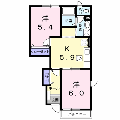 グレイスフルヴィラＣ 103【管理NO：1-011072703-01030】 ★家具家電は申し込み後に搬入します★ ★2026年11月上旬入居可能★の外観画像