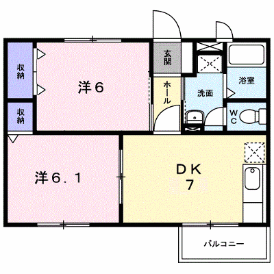 ヴィラ２１ 202【管理NO：1-010778501-02020】 ★家具家電は申し込み後に搬入します★ ★2026年11月中旬入居可能★の外観画像