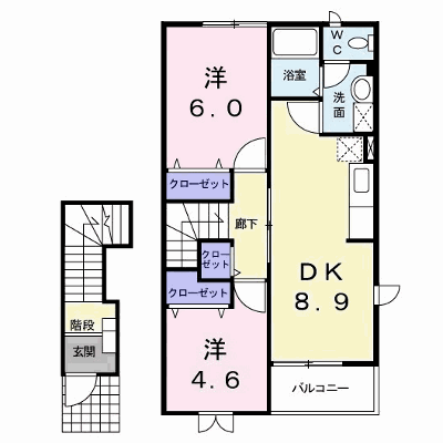 Ｖｉｌｌａ　ＭＫ 203【管理NO：1-010190601-02030】 ★家具家電は申し込み後に搬入します★ ★2026年11月中旬入居可能★の外観画像