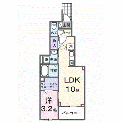 ヒカルサ川越南古谷ウェスト 102【管理NO：1-028647001-01020】 ★家具家電は申し込み後に搬入します★ ★2027年01月下旬入居可能★の外観画像
