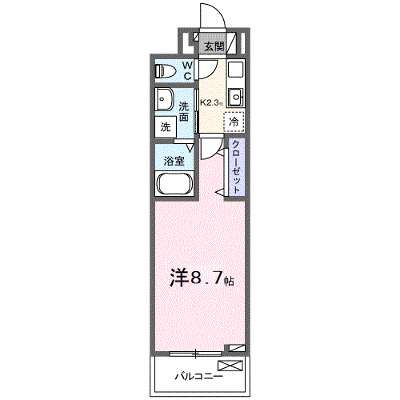 メルヴェーユ七里 305【管理NO：1-027997301-03050】 ★家具家電は申し込み後に搬入します★ ★2026年11月中旬入居可能★の外観画像