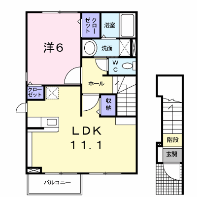 オーブ・プロムナード　Ⅲ 201【管理NO：1-015537801-02010】 ★家具家電は申し込み後に搬入します★の外観画像