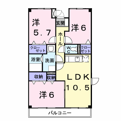 ヴィラ・アベニール 201【管理NO：1-007239701-02010】 ★家具家電は申し込み後に搬入します★ ★2026年11月中旬入居可能★の外観画像