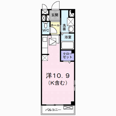 メゾン長岡 101【管理NO：1-012851701-01010】 ★家具家電は申し込み後に搬入します★ ★2026年11月中旬入居可能★の外観画像