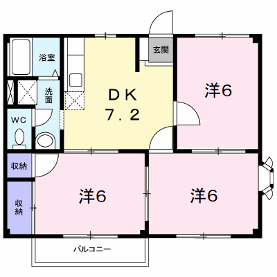 カーム山本Ⅰ 101【管理NO：1-002253801-01010】 ★家具家電は申し込み後に搬入します★ ★2026年11月上旬入居可能★の外観画像
