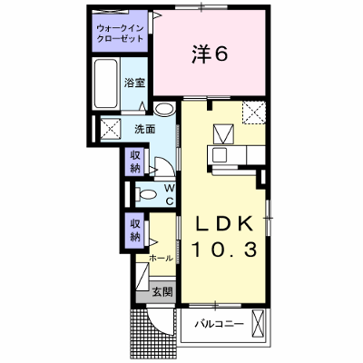 コーネルガーデン 103【管理NO：1-023850601-01030】 ★家具家電は申し込み後に搬入します★ ★2026年10月下旬入居可能★の外観画像