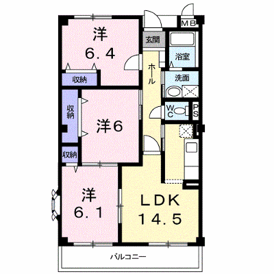 グランセレッソ壱番館 306【管理NO：1-009762801-03060】 ★家具家電は申し込み後に搬入します★ ★2026年11月中旬入居可能★の外観画像