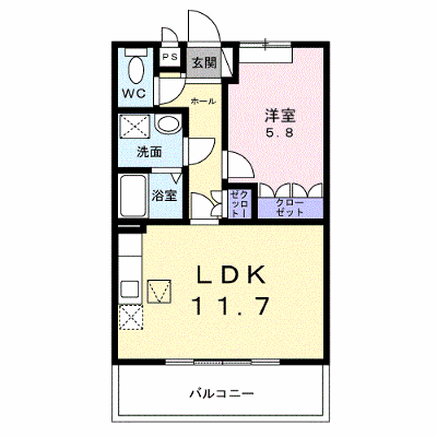 ラディッシュⅥ 103【管理NO：1-099444101-01030】 ★家具家電は申し込み後に搬入します★ ★2026年10月中旬入居可能★の外観画像