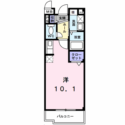 グラシオッソＦ・Ⅱ 303【管理NO：1-014573701-03030】 ★家具家電は申し込み後に搬入します★の外観画像