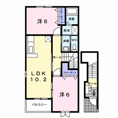 サンシャインⅠ 201【管理NO：1-014114401-02010】 ★家具家電は申し込み後に搬入します★ ★2026年11月中旬入居可能★の外観画像