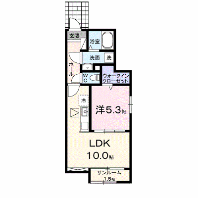 プラーム上田Ⅰ 101【管理NO：1-026907201-01010】 ★家具家電は申し込み後に搬入します★ ★2026年11月中旬入居可能★の外観画像