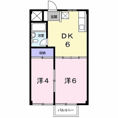 シティーハイツ奈良橋 201【管理NO：1-002764801-02010】 ★家具家電は申し込み後に搬入します★の外観画像