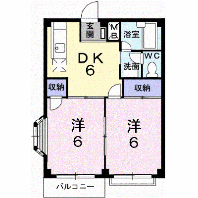 メゾン新村Ⅱ 203【管理NO：1-001265401-02030】 ★家具家電は申し込み後に搬入します★ ★2026年11月上旬入居可能★の外観画像