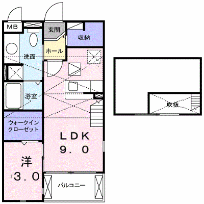 フィオーレ西都 201【管理NO：1-015069001-02010】 ★家具家電は申し込み後に搬入します★ ★2026年12月中旬入居可能★の外観画像