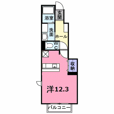 サニースクエア・ユウキ 105【管理NO：1-012283001-01040】 ★家具家電は申し込み後に搬入します★ ★2026年11月中旬入居可能★の外観画像