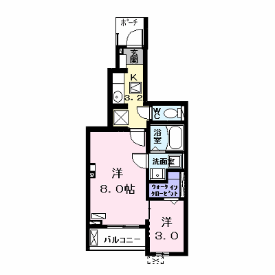 ベルタローザ 103【管理NO：1-024694901-01030】 ★家具家電は申し込み後に搬入します★ ★2026年11月下旬入居可能★の外観画像