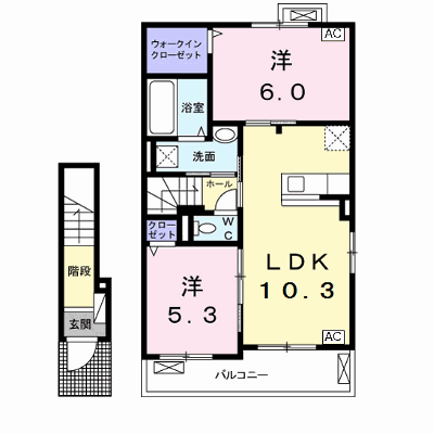 リヴェール・ピアⅠ 203【管理NO：1-024940501-02030】 ★家具家電は申し込み後に搬入します★ ★2026年11月中旬入居可能★の外観画像