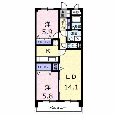 プラウ正木 303【管理NO：1-012852201-03030】 ★家具家電は申し込み後に搬入します★ ★2026年10月下旬入居可能★の外観画像