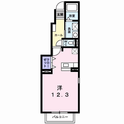 リバーサイド三城 101【管理NO：1-013883601-01010】 ★家具家電は申し込み後に搬入します★ ★2026年11月中旬入居可能★の外観画像