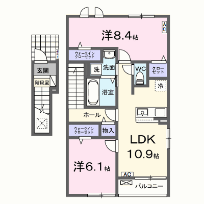 サンライズＭ　Ⅱ 201【管理NO：1-028640402-02010】 ★家具家電は申し込み後に搬入します★ ★2027年01月下旬入居可能★の外観画像