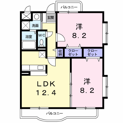 オ－バ－ルックヒル　グレイス 201【管理NO：1-013433301-02010】 ★家具家電は申し込み後に搬入します★ ★2026年11月中旬入居可能★の外観画像