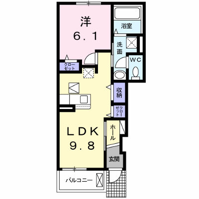 エスポワール・Ｓ 102【管理NO：1-024756901-01020】 ★家具家電は申し込み後に搬入します★ ★2026年11月中旬入居可能★の外観画像