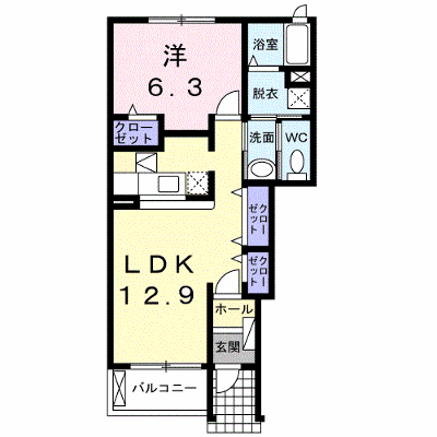 ランドマーク　２０１１　Ａ 103【管理NO：1-016981301-01030】 ★家具家電は申し込み後に搬入します★ ★2026年11月中旬入居可能★の外観画像