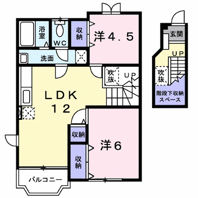 アウローラ比叡Ⅰ 202【管理NO：1-007615201-02020】 ★家具家電は申し込み後に搬入します★ ★2026年11月上旬入居可能★の外観画像