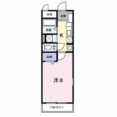 パラス卯兵衛 404【管理NO：1-011839601-04040】 ★家具家電は申し込み後に搬入します★ ★2026年11月上旬入居可能★の外観画像