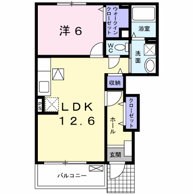 ラルジュ　フォンテーヌⅣ 101【管理NO：1-014581602-01010】 ★家具家電は申し込み後に搬入します★ ★2027年01月中旬入居可能★の外観画像