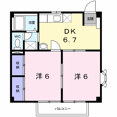 マロン・ハイツ今在家 201【管理NO：1-005136601-02010】 ★家具家電は申し込み後に搬入します★ ★2026年11月中旬入居可能★の外観画像