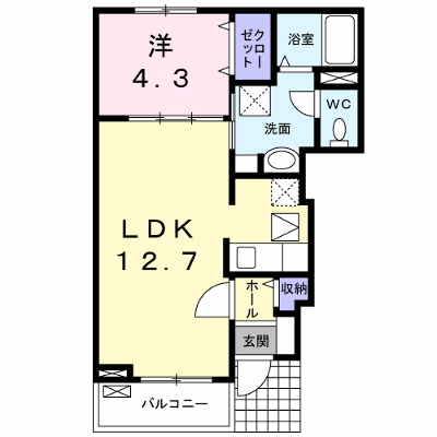 カーサ・コモド 102【管理NO：1-017074901-01020】 ★家具家電は申し込み後に搬入します★ ★2026年11月上旬入居可能★の外観画像