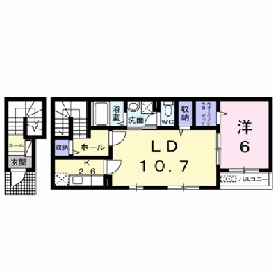 ポルトボヌールⅡ 202【管理NO：1-018733601-02020】 ★家具家電は申し込み後に搬入します★ ★2026年11月上旬入居可能★の外観画像