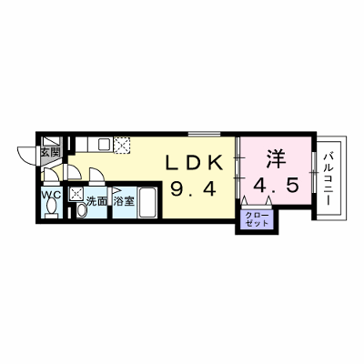 グランルーベル 101【管理NO：1-099497301-01010】 ★家具家電は申し込み後に搬入します★ ★2026年11月上旬入居可能★の外観画像
