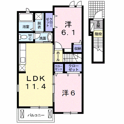 ベネフィット　レジデンスⅢ　Ｂ 205【管理NO：1-016601602-02040】 ★家具家電は申し込み後に搬入します★ ★2026年11月上旬入居可能★の外観画像