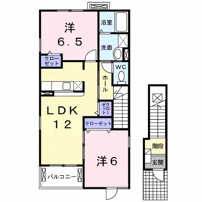 カーサカリーノＤ 201【管理NO：1-017454004-02010】 ★家具家電は申し込み後に搬入します★ ★2026年11月中旬入居可能★の外観画像