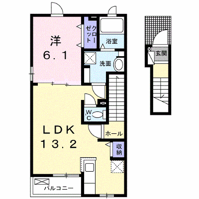 セレナ木太 202【管理NO：1-027428101-02020】 ★家具家電は申し込み後に搬入します★ ★2026年10月下旬入居可能★の外観画像