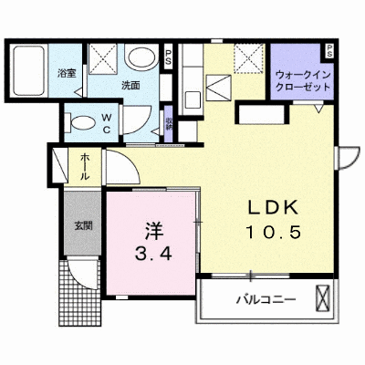 ラルーチェ 104【管理NO：1-020528801-01040】 ★家具家電は申し込み後に搬入します★ ★2026年10月下旬入居可能★の外観画像