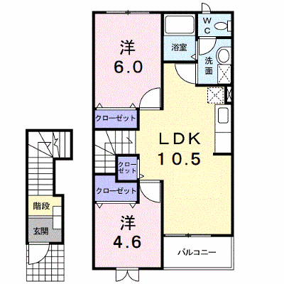 サンシャイン三永 202【管理NO：1-010701001-02020】 ★家具家電は申し込み後に搬入します★ ★2026年10月中旬入居可能★の外観画像