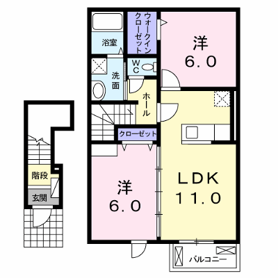 ウエスト　ヒルズⅠ 202【管理NO：1-021418501-02020】 ★家具家電は申し込み後に搬入します★ ★2026年12月中旬入居可能★の外観画像
