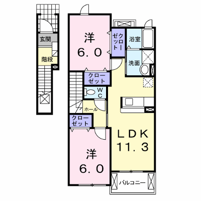 レフィナード三番街　Ⅱ 203【管理NO：1-013413602-02030】 ★家具家電は申し込み後に搬入します★ ★2026年11月中旬入居可能★の外観画像