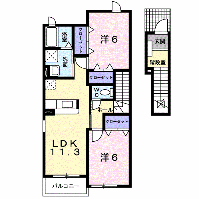 Ｍステージ天神Ⅱ 203【管理NO：1-013657002-02030】 ★家具家電は申し込み後に搬入します★の外観画像