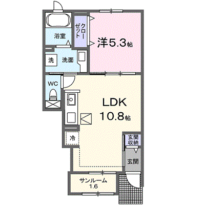 グラン　シエル　弐番館 104【管理NO：1-028234902-01040】 ★家具家電は申し込み後に搬入します★ ★2026年11月中旬入居可能★の外観画像
