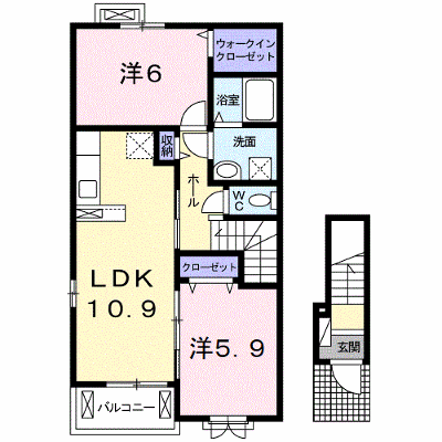 ノ－ル・ボワ　Ⅲ 201【管理NO：1-024479103-02010】 ★家具家電は申し込み後に搬入します★ ★2026年12月中旬入居可能★の外観画像