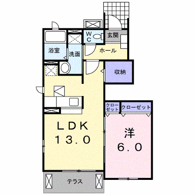 メゾンフレイズＢ 103【管理NO：1-014350902-01030】 ★家具家電は申し込み後に搬入します★ ★2026年11月上旬入居可能★の外観画像